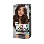 Joanna - Multi Cream Color METALLIC - Farba do włosów 40.5 CHŁODNY BRĄZ 5901018018320