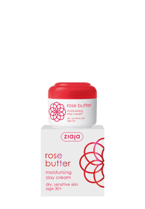 Ziaja - Rose Butter - Moisturising  DAY cream / Krem NA DZIEŃ przeciwzmarszczkowy 50ml 5901887021681