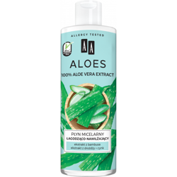 AA Oceanic - AA Aloes  - Płyn MICELARNY łagodząco-nawilżający 100% Aloe Vera 400ml 5900116069692