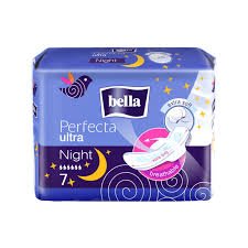 Bella - Perfecta Ultra NIGHT EXTRA SOFT - Supercienka podpaska z osłonkami bocznymi 14szt 5900516304324/5900516305383