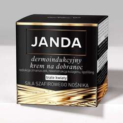 Janda - /ExpDate31/07/24/ Dermoindukcyjny - Krem na DOBRANOC białe kwiaty50ml 5905279874879