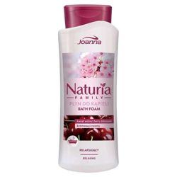 Joanna - (ZUŻYĆ DO 30/04/24) Naturaia Family - Relaksujący płyn do kąpieli KWIAT WIŚNI 750ml 5901018018245