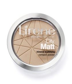 Lirene - City Matt - Mineralny puder matujący 02 NATURALNY każdy rodzaj skóry 9g 5900717699113