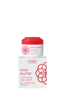 Ziaja - Rose Butter - Moisturising  DAY cream / Krem NA DZIEŃ przeciwzmarszczkowy 50ml 5901887021681