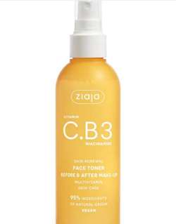 Ziaja - Vitamin C.B3 Niacinamide - Face Toner / TONIK 120ml